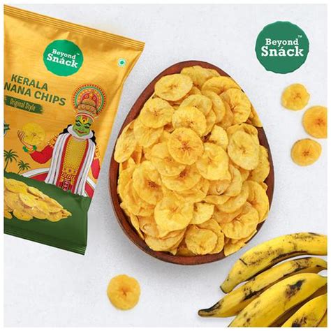 Buy Beyond Snack Kerala Banana Chips - Original Style, Thin & Crispy ...