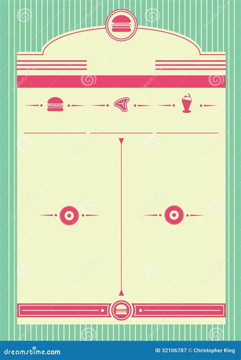 1950s Diner Style Logo Design Vector Illustration | CartoonDealer.com #32436902