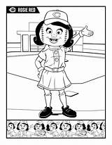 Printable Cincinnati Reds Coloring Pages Pdf  Coloringfoldercom sketch template