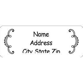 Templates - Martha Stewart Whimsical Wedding Border Address Label, 30 per sheet | Avery ...