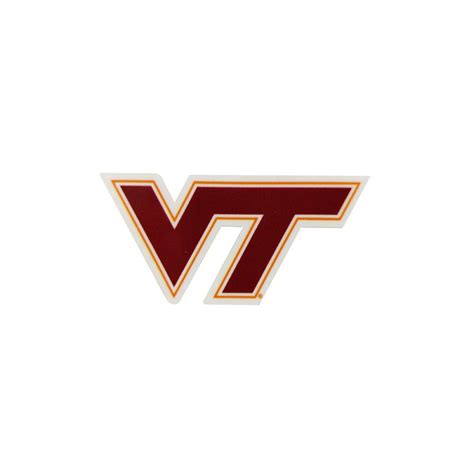 VT | Virginia Tech 2 Inch VT Logo Vinyl Decal | Alumni Hall