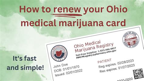 Renewing Your Ohio Medical Marijuana Card is Fast and Simple