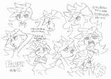 Panty And Stocking Coloring Pages Sketch Page sketch template