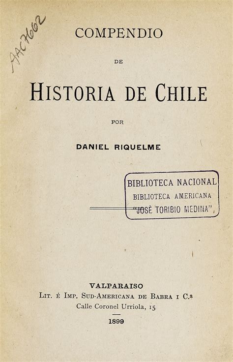 Compendio de historia de Chile - Memoria Chilena, Biblioteca Nacional de Chile