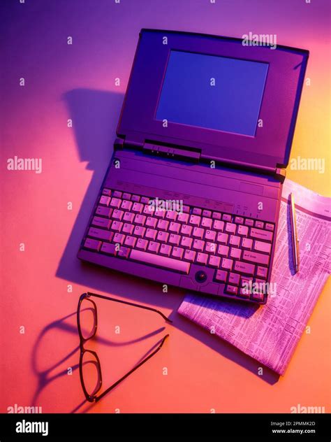 90s laptop hi-res stock photography and images - Alamy
