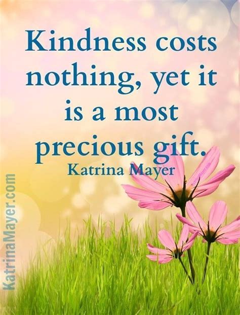 Kindness costs nothi