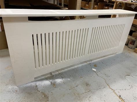 White PVC Radiator Heater Cover KIT Wooden Texture Choose | Etsy