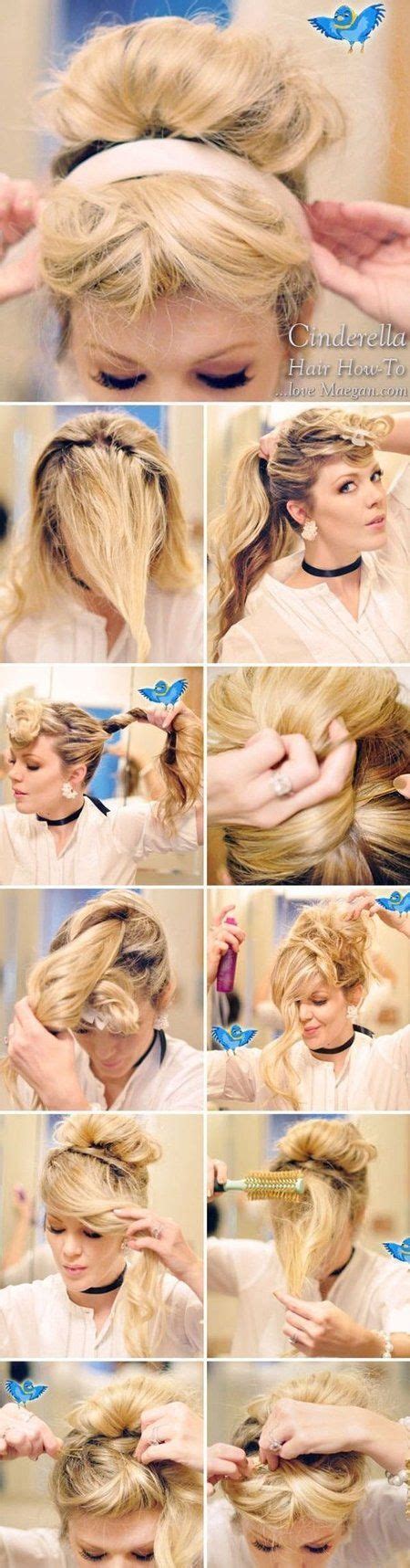 Cindrella Bun - Disney :) | Hair styles, Cinderella hair, Stylish hair