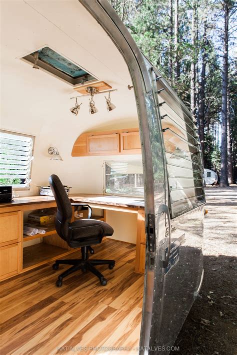 Airstream office renovation