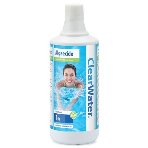 Clearwater CH0006 Algaecide Algae Remover for Swimming Pool and Spa Hot Tub Water Treatment ...