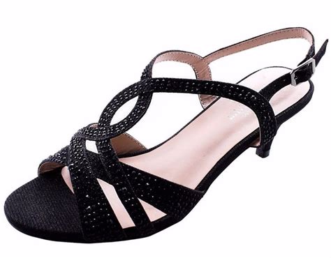 Black Dressy Sandals For Wedding - WEDINGPOKA