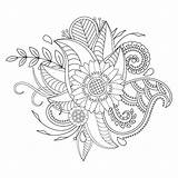 Premium Vector  Flower mandala coloring Page sketch template