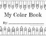 My Color Book Printable sketch template