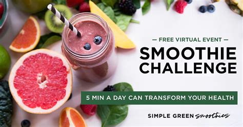 Free Smoothie Challenge - Simple Green Smoothies