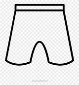 Shorts Coloring Page  Short Para Colorir Free Transparent PNG sketch template