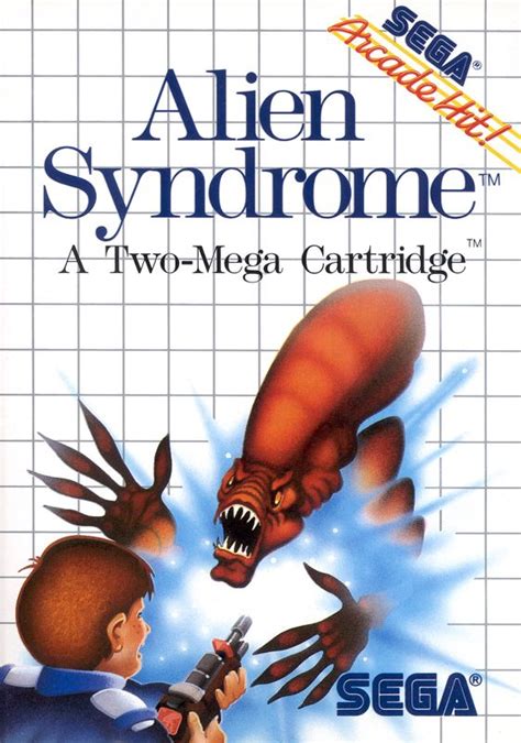 Alien Syndrome (1986) box cover art - MobyGames