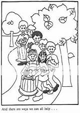 Stewardship Coloring Sheets Pages sketch template
