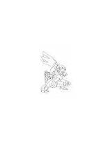 Pokemon Zekrom coloring Pages  Free Printable sketch template