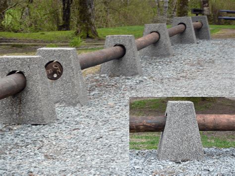 Parking Lot Bollards | Precast barriers | Mount Vernon, Washington