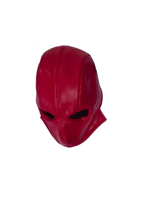 Batman Red Hood Jason Todd Halloween Cosplay Props Red Mask - Magic Wardrobes