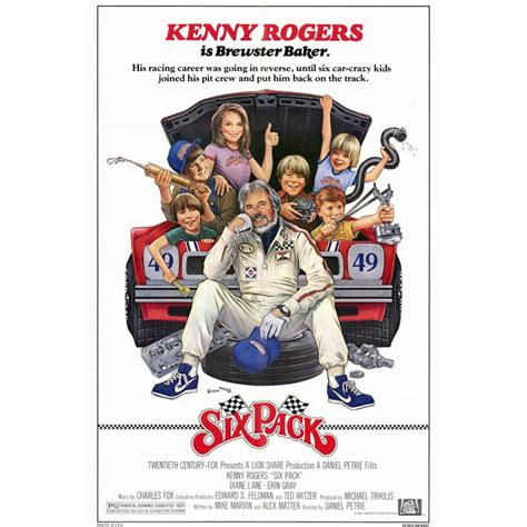 Six Pack (1982) 27x40 Movie Poster - Walmart.com - Walmart.com