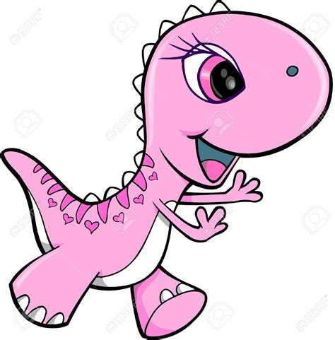Dinosaur Cute Cliparts, Stock Vector And Royalty Free Dinosaur Cute Illustrations | Dinosaur ...