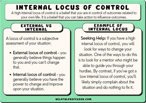 21 Internal Locus of Control Examples (2024)