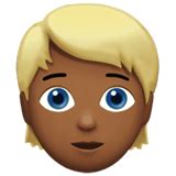 👱🏾 Personne Blonde : Peau Mate Emoji – 📕 EmojiGuide