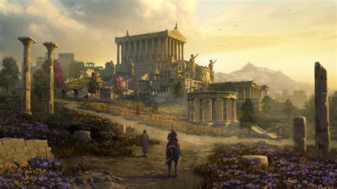 ArtStation - greece temple