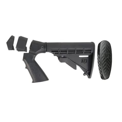 ATI Adjustable Shotgun Pistol Grip Stock with Scorpion Razorback Recoil ...