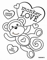 4 Free Valentines Day coloring Pages For Kids sketch template