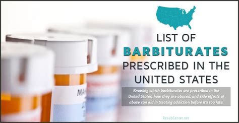 Barbiturates List - Examples Prescribed In The United States