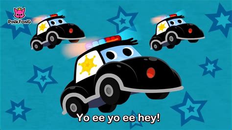 Police Car Song Vehicle Songs Car Songs + Compilation PINKFONG Songs ...