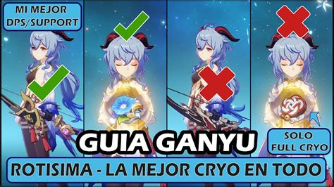 GUIA GANYU - BUILD GANYU ACTUALIZADA ARMAS , ARTEFACTOS, EQUIPOS , GANYU F2P REMINISCENCIA O ...