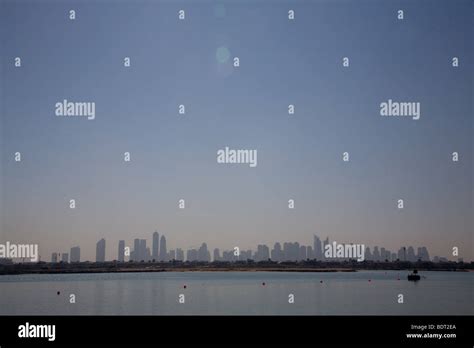 Dubai Marina development skyline dubai uae Stock Photo - Alamy