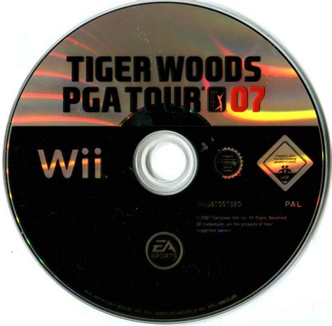 Tiger Woods PGA Tour 07 (2007) Wii box cover art - MobyGames