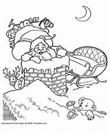 Chimney Coloring Page sketch template