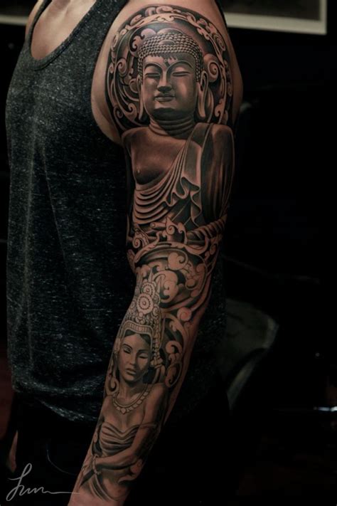 Pin by Wicheareth So on Ink culture | Buddha tattoos, Buddhist tattoo, Buddha tattoo design