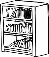 Shelves Coloring Pages sketch template