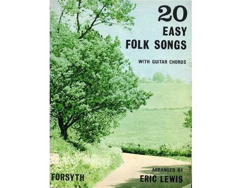 20 Easy Folk Song's - With Guitar Chords only £18.00