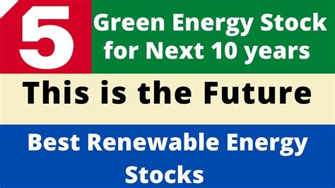 Top 5 green energy stocks in india | Best Renewable Energy Stocks | Renewable energy penny ...