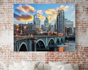 Minneapolis Skyline | Etsy