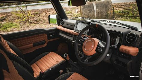 Twisted Gives Suzuki Jimny A Fancy Leather Interior And A Turbo, For A Price | Carscoops