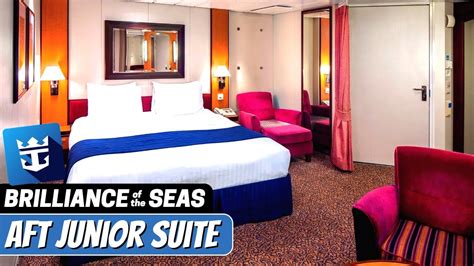 Brilliance of The Seas | Aft Junior Suite Tour & Review 4K | Royal Caribbean Cruise Line - YouTube