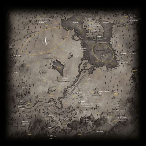 The Long Dark - Forsaken Airfield Map Locations
