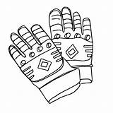 Gloves Coloring Pages  ColoringLib sketch template