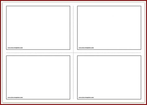 4x6 Index Card Template Word 2013 - Template 1 : Resume Examples # ...