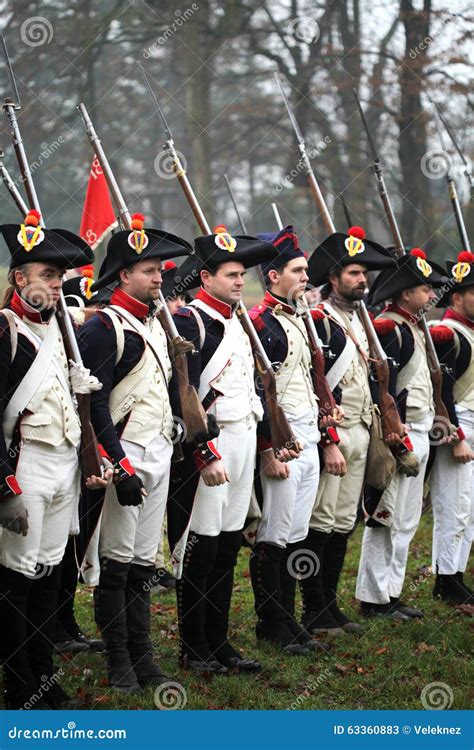 The Battle of Austerlitz editorial stock photo. Image of musketman - 63360883