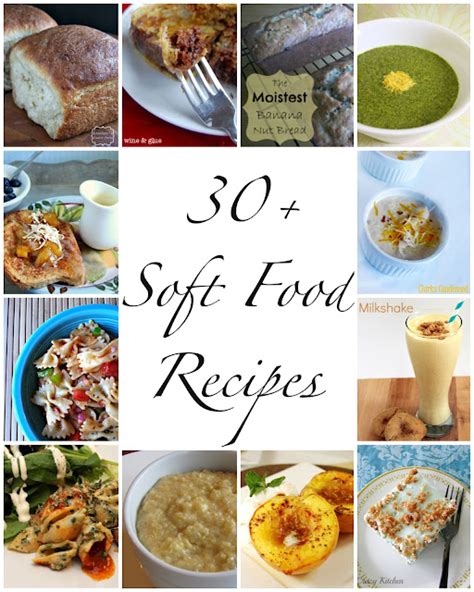 We Read!: 30+ Soft Food Recipes