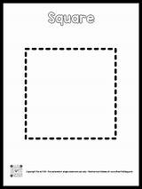 Square Shape Coloring Page Dotted Font  The Art Kit sketch template